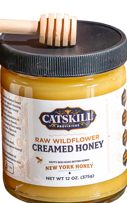 Raw Wildflower Creamed Honey/12oz