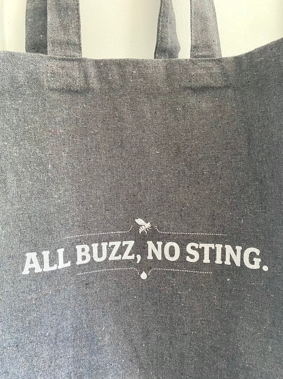 Pollinator Spirits Tote Bag - Gray