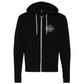 Black Zipper Hoodie